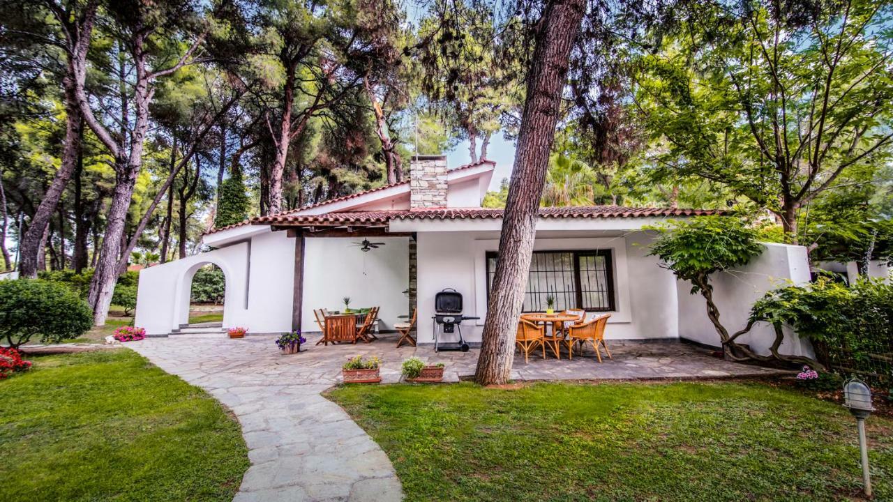 Beautiful Holiday Villa In Sani Sani  Buitenkant foto